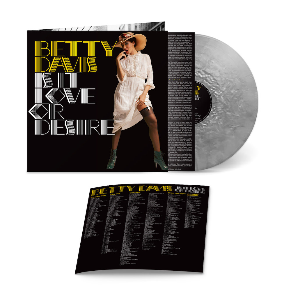 Light In The Attic Betty Davis - Is It Love Or Desire? (Silver Vinyl)