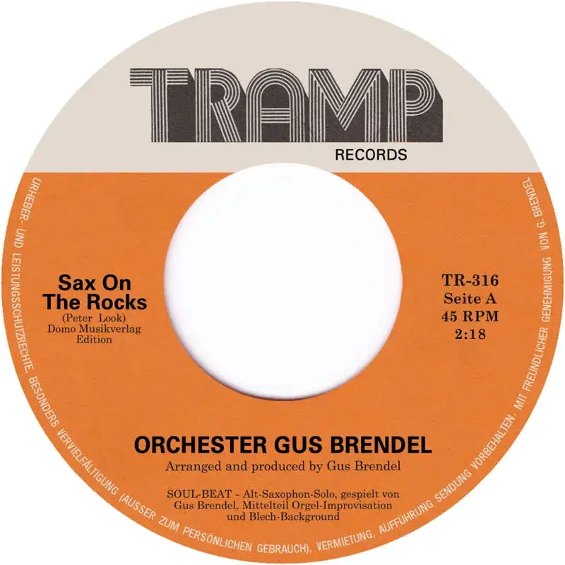 Tramp Records Gus Brendel - Sax On The Rocks