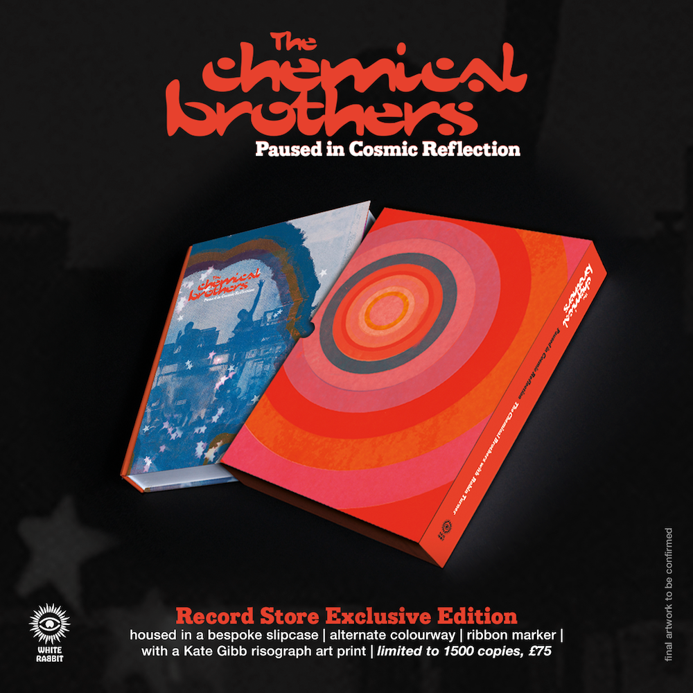 White Rabbit Books The Chemical Brothers with Robin Turner - Paused in Cosmic Reflection (Record Store Exclusive Edition)