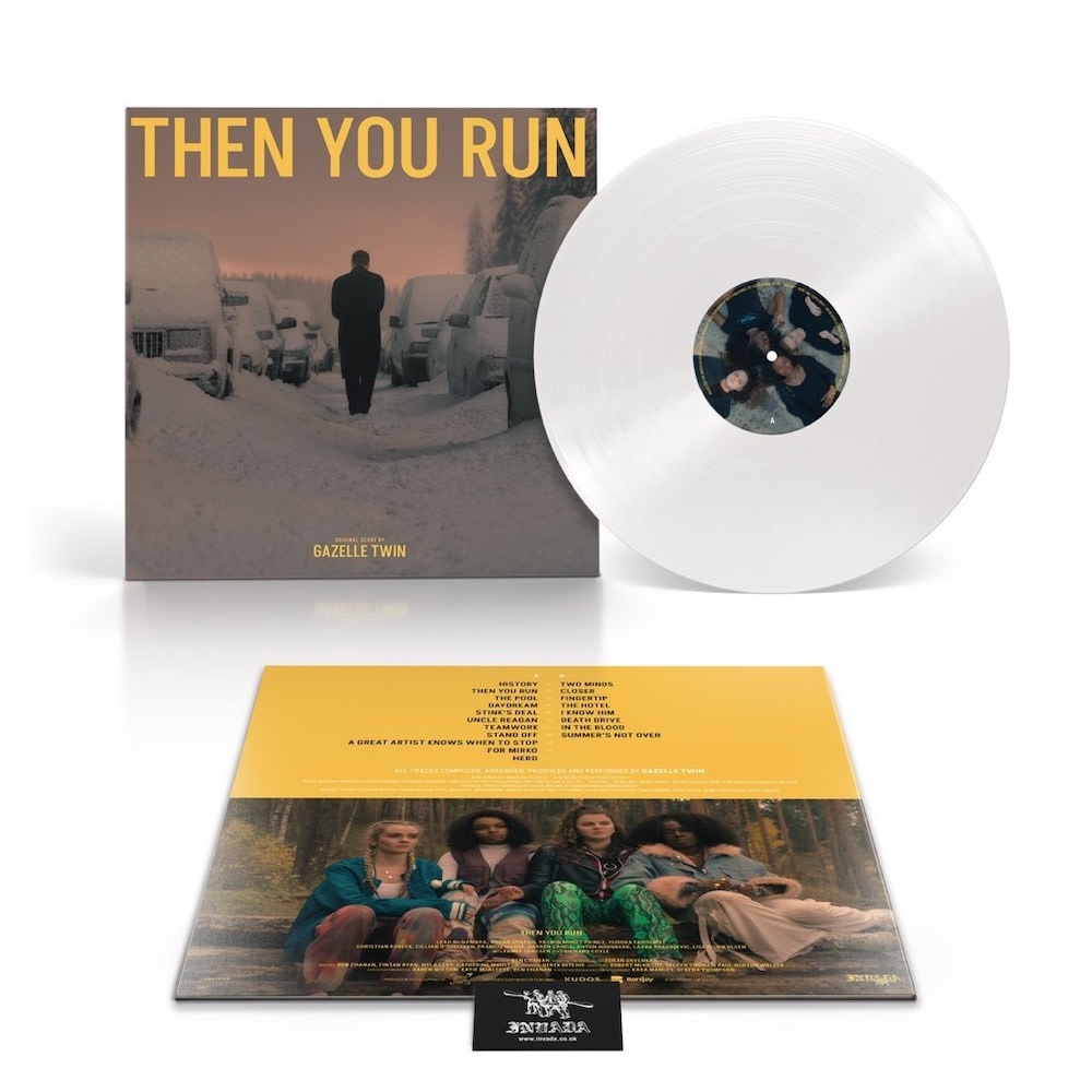 Invada Records Gazelle Twin - Then You Run (Original Score) (White Vinyl)