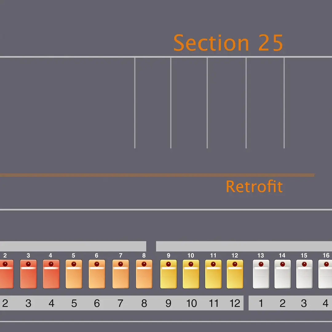 Factory Benelux Section 25 - Retrofit (Orange Vinyl)