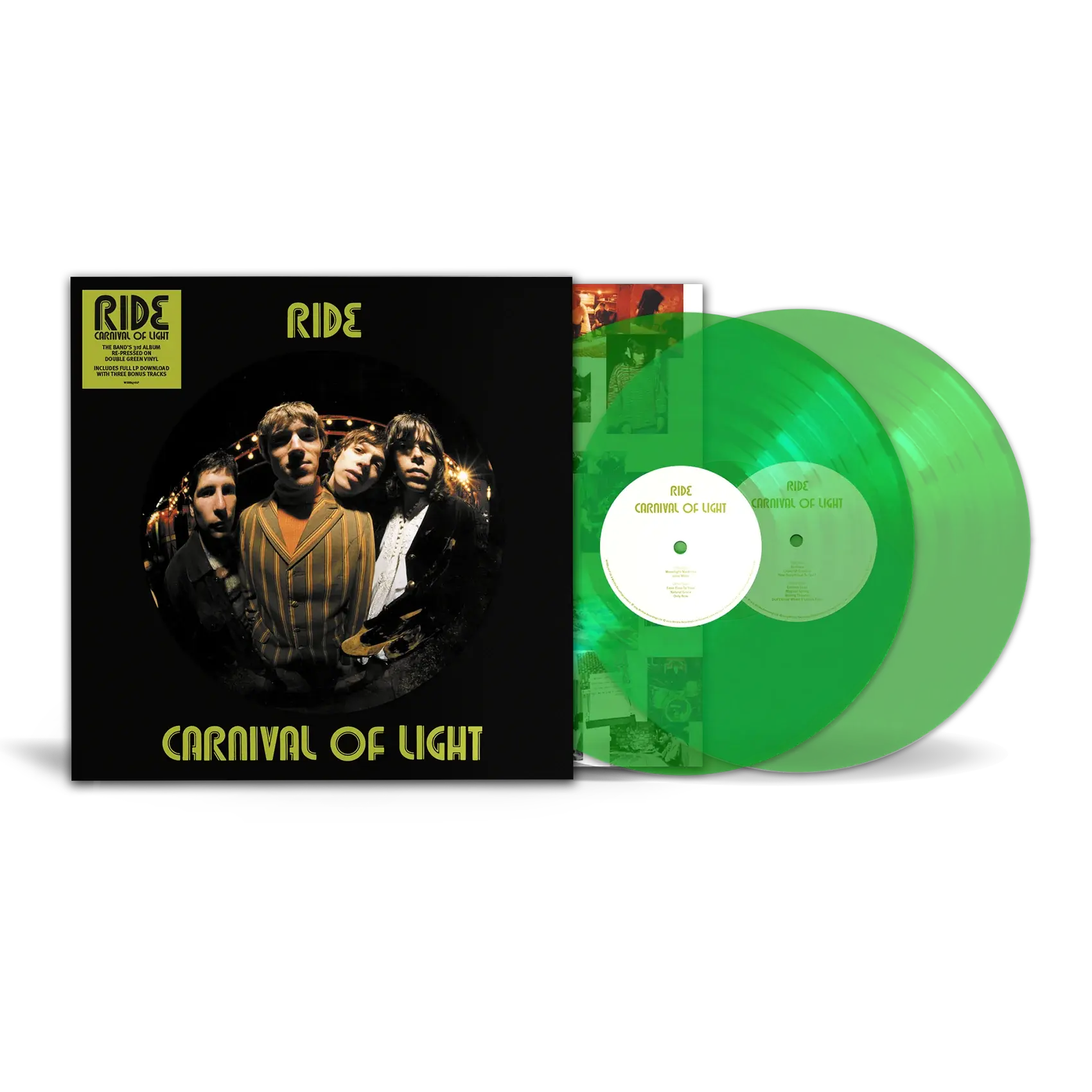 Ride - Carnival Of Light (Green Vinyl) | STRANGER THAN
