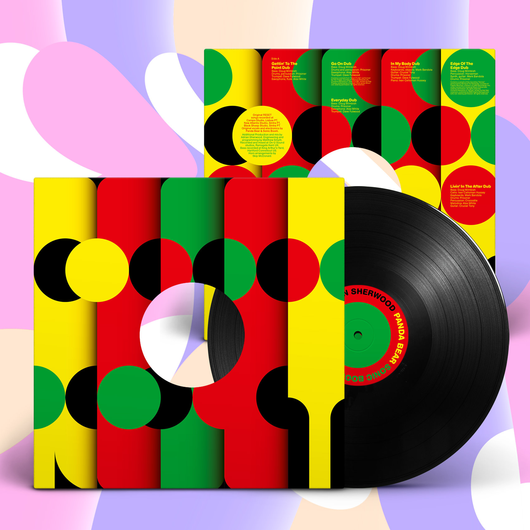 Domino Records Panda Bear & Sonic Boom - Reset In Dub
