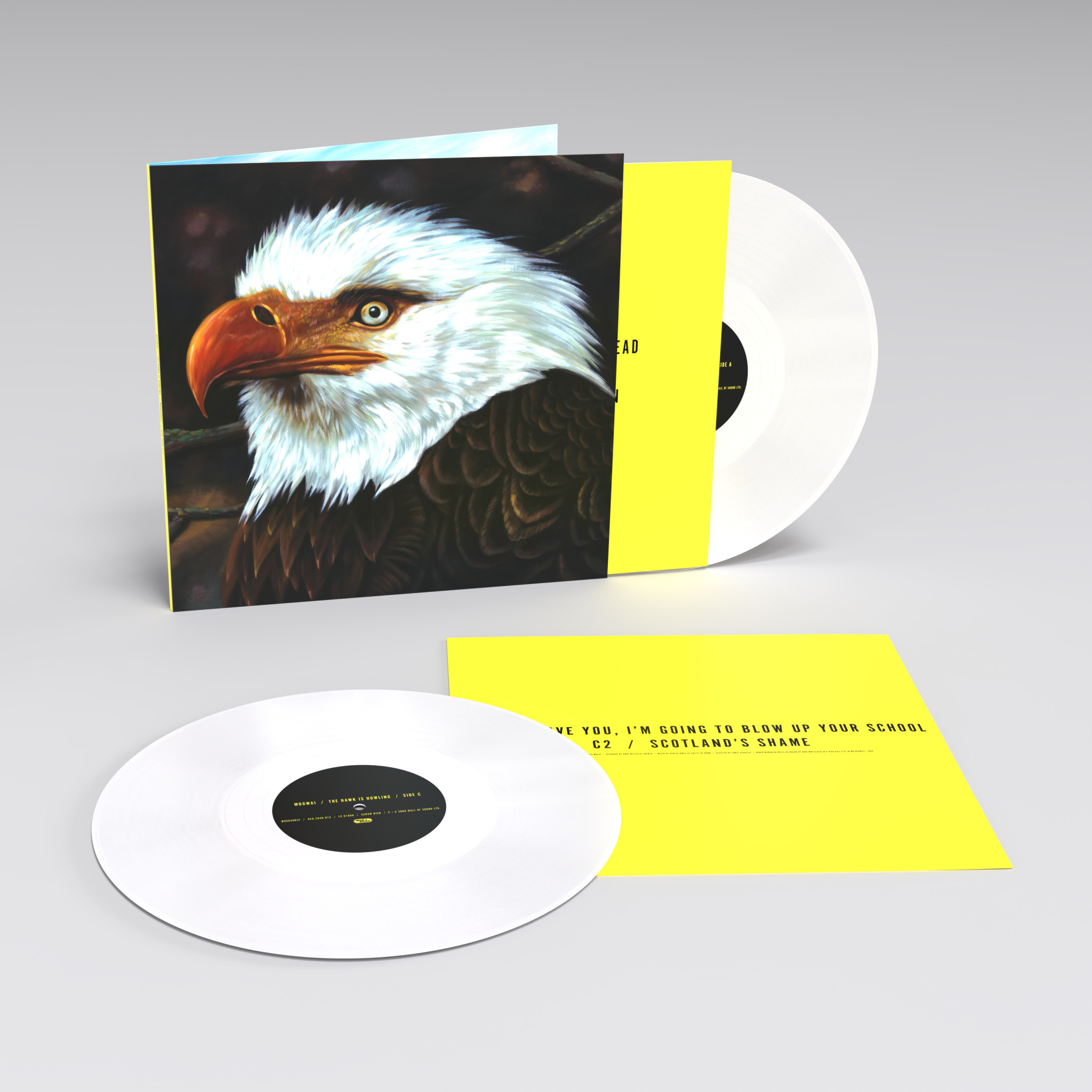 Wall of Sound Mogwai - The Hawk Is Howling (White Vinyl)