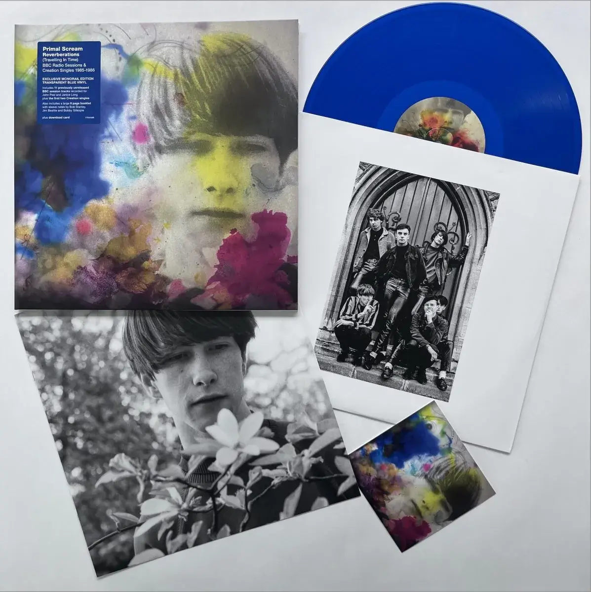 Young Tiki Primal Scream - Reverberations (Traveling In Time) (Blue Vinyl) SIGNED EDITION