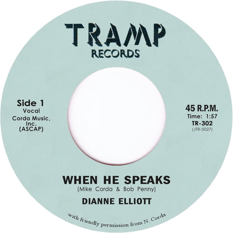 Tramp Records Dianne Elliott - When He Speaks