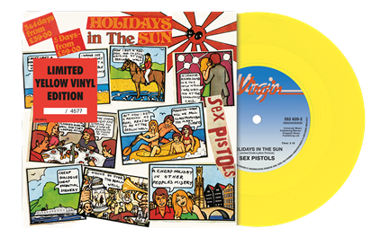 UMR Sex Pistols - Holidays In The Sun (Yellow Vinyl)