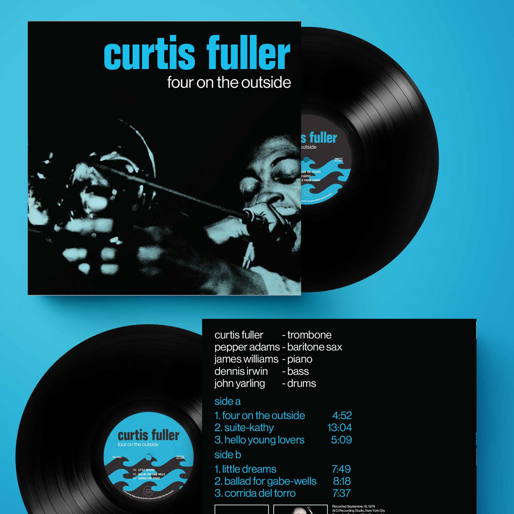 Tidal Waves Music Curtis Fuller - Four On The Outside