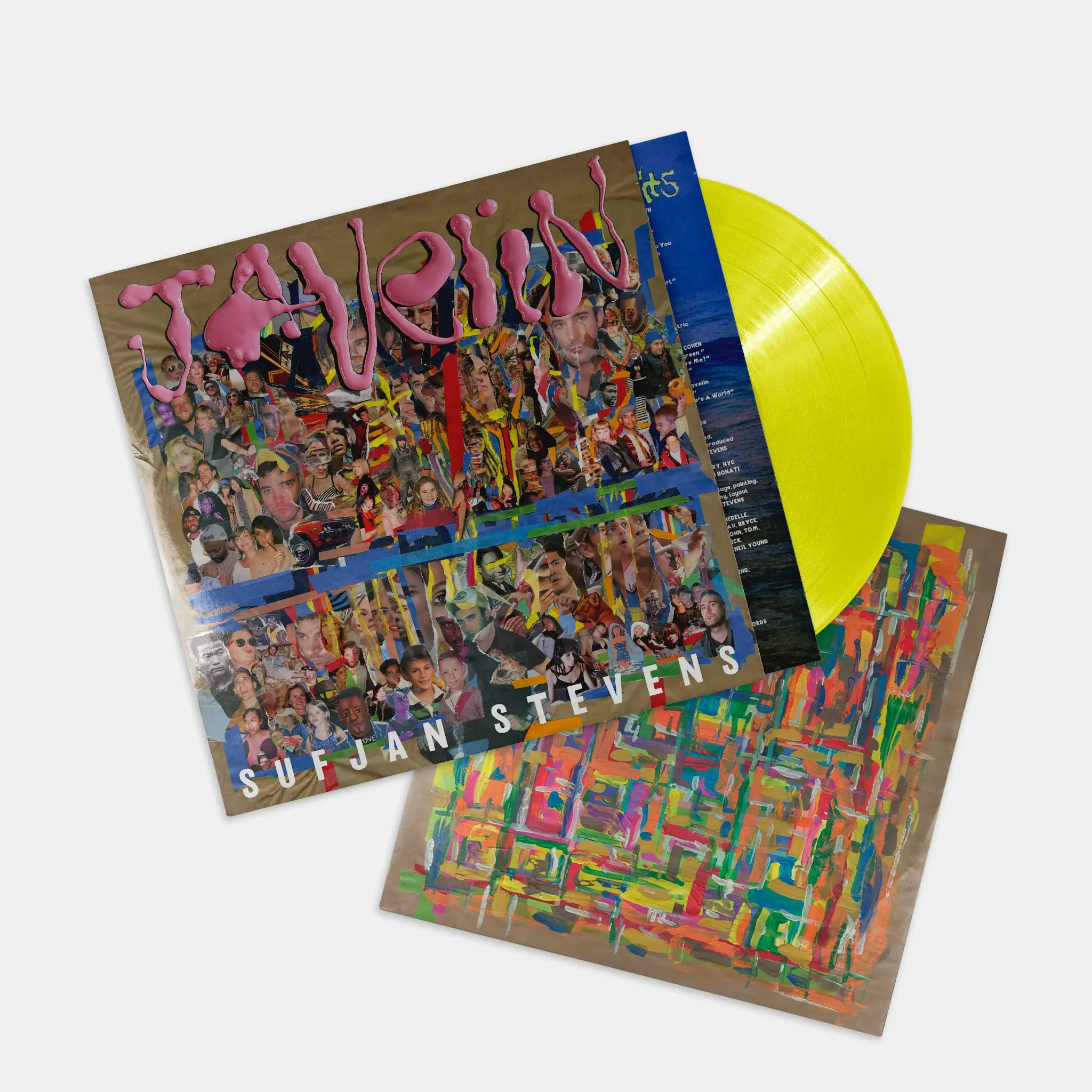 Asthmatic Kitty Records Sufjan Stevens - Javelin (Lemonade Vinyl)