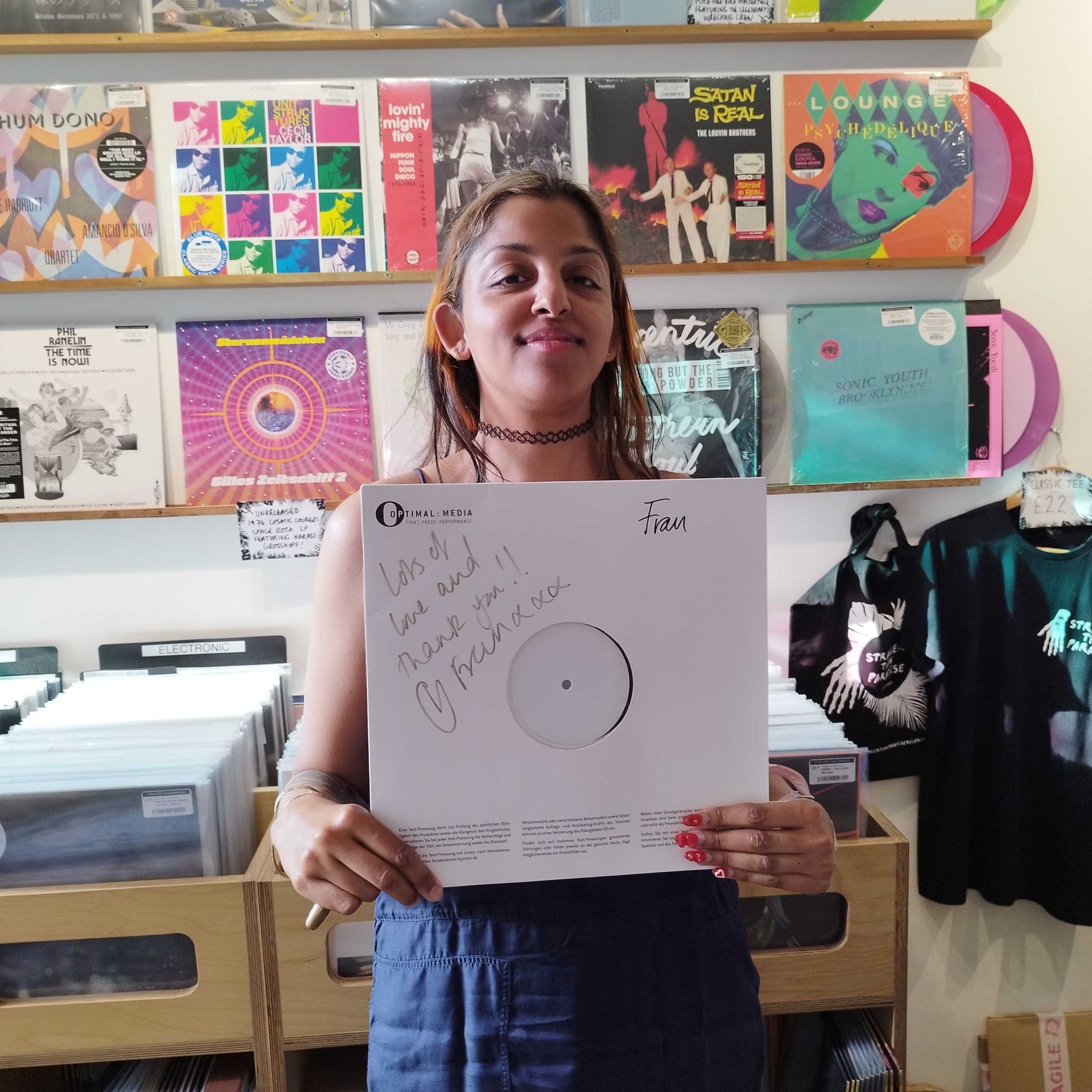 Fran Lobo - Burning It Feels Like Test Press Giveaway