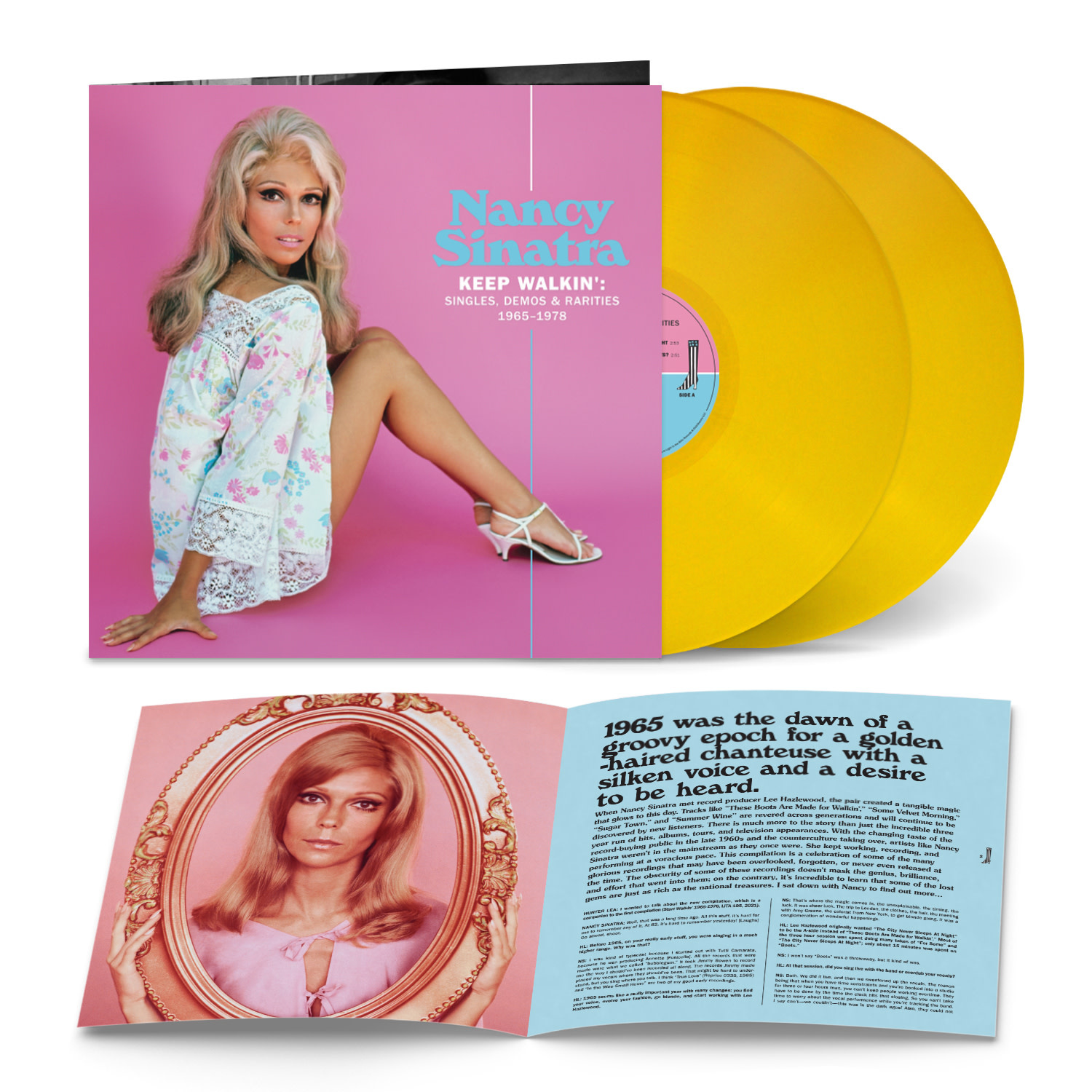 Light In The Attic Nancy Sinatra - Keep Walkin’: Singles, Demos & Rarities 1965 - 1978 (Yellow Vinyl)