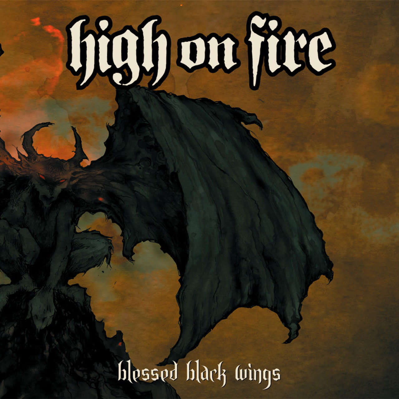 Relapse Records High On Fire - Blessed Black Wings (Blue & Orange Vinyl)