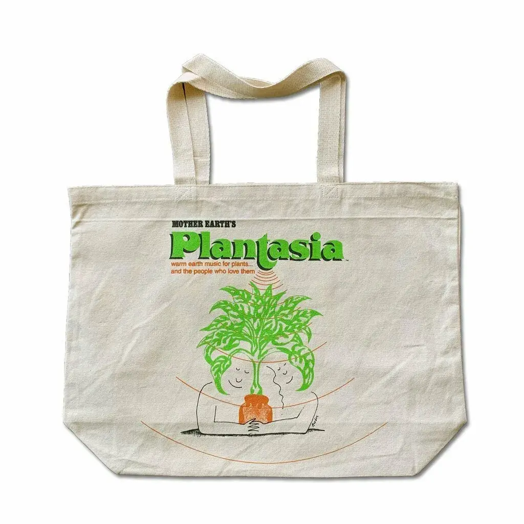 Sacred Bones Records Mort Garson 'Plantasia' Jumbo Tote Bag