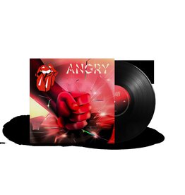 Polydor The Rolling Stones - Angry w/PROMO BUMPER STICKER