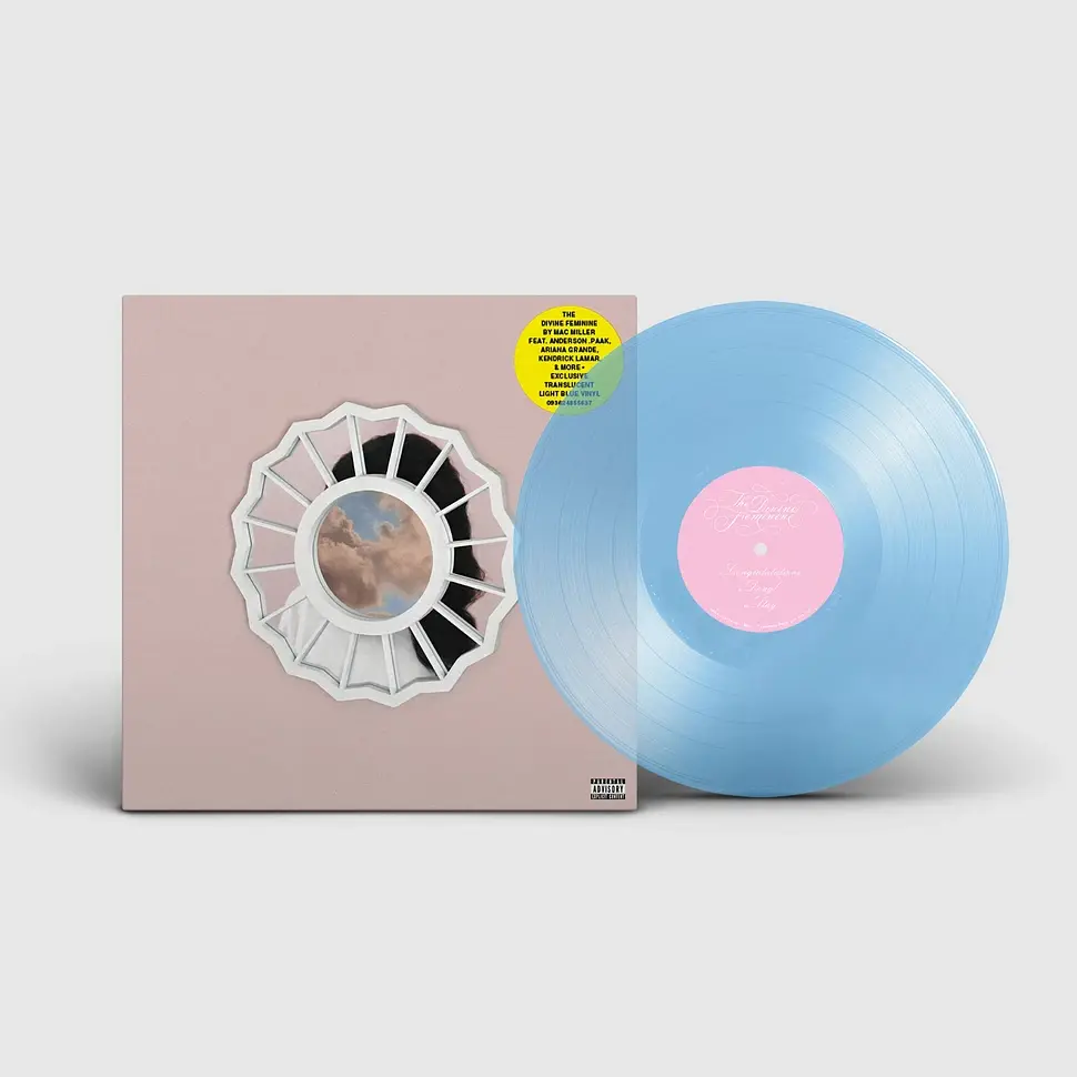 Mac Miller - The Divine Feminine (Blue Vinyl) | STP RECORDS - Stranger ...