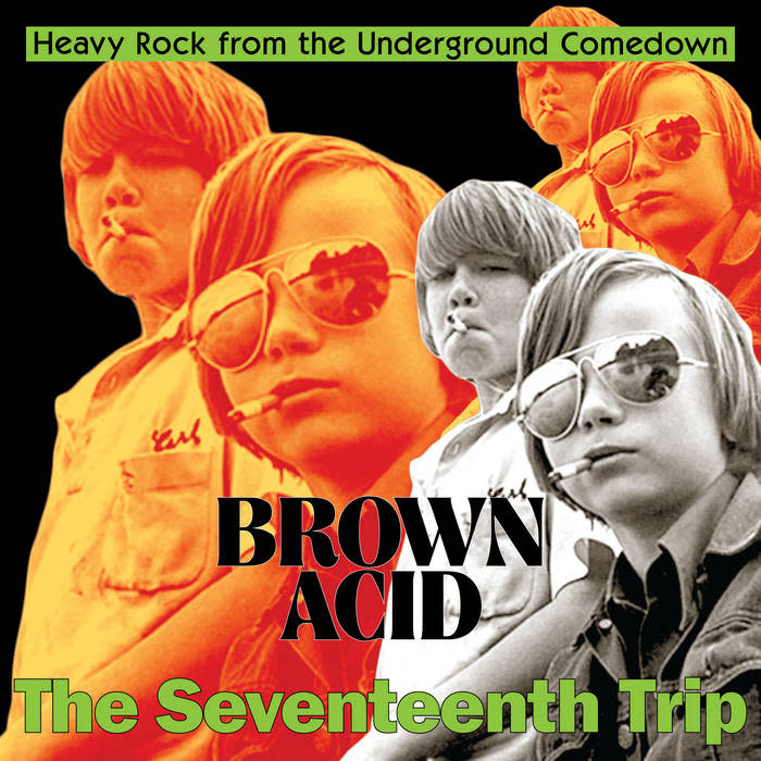 Riding Easy Records Various - Brown Acid: The Seventeenth Trip (Coloured Vinyl)