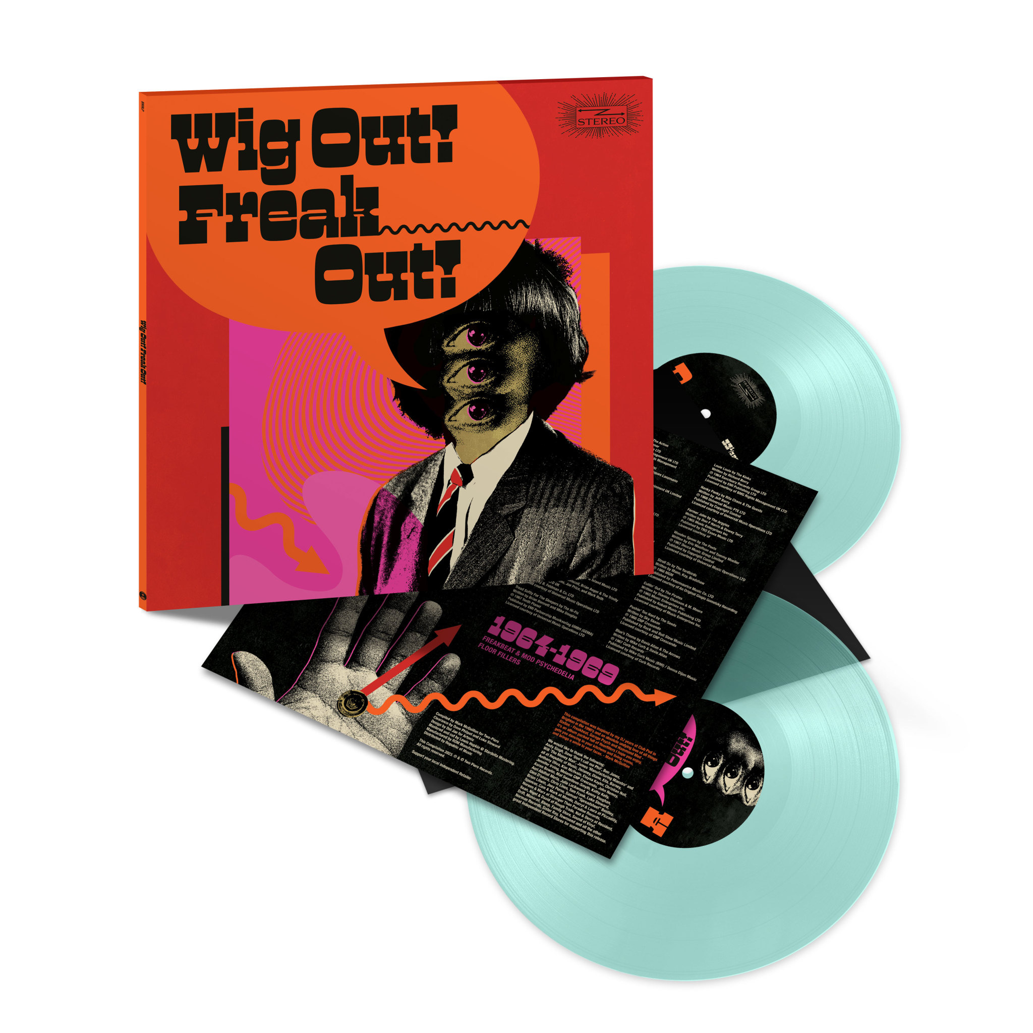 Two-Piers Various - Wig Out! Freak Out! (Freakbeat & Mod Psychedelia Floorfillers 1964-1969) (Green Vinyl)