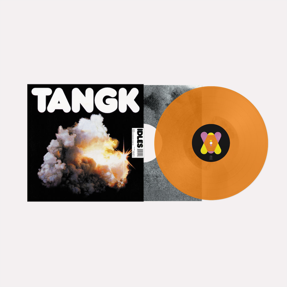 Partisan Records IDLES  - TANGK (Orange Vinyl) w/POSTCARD SET