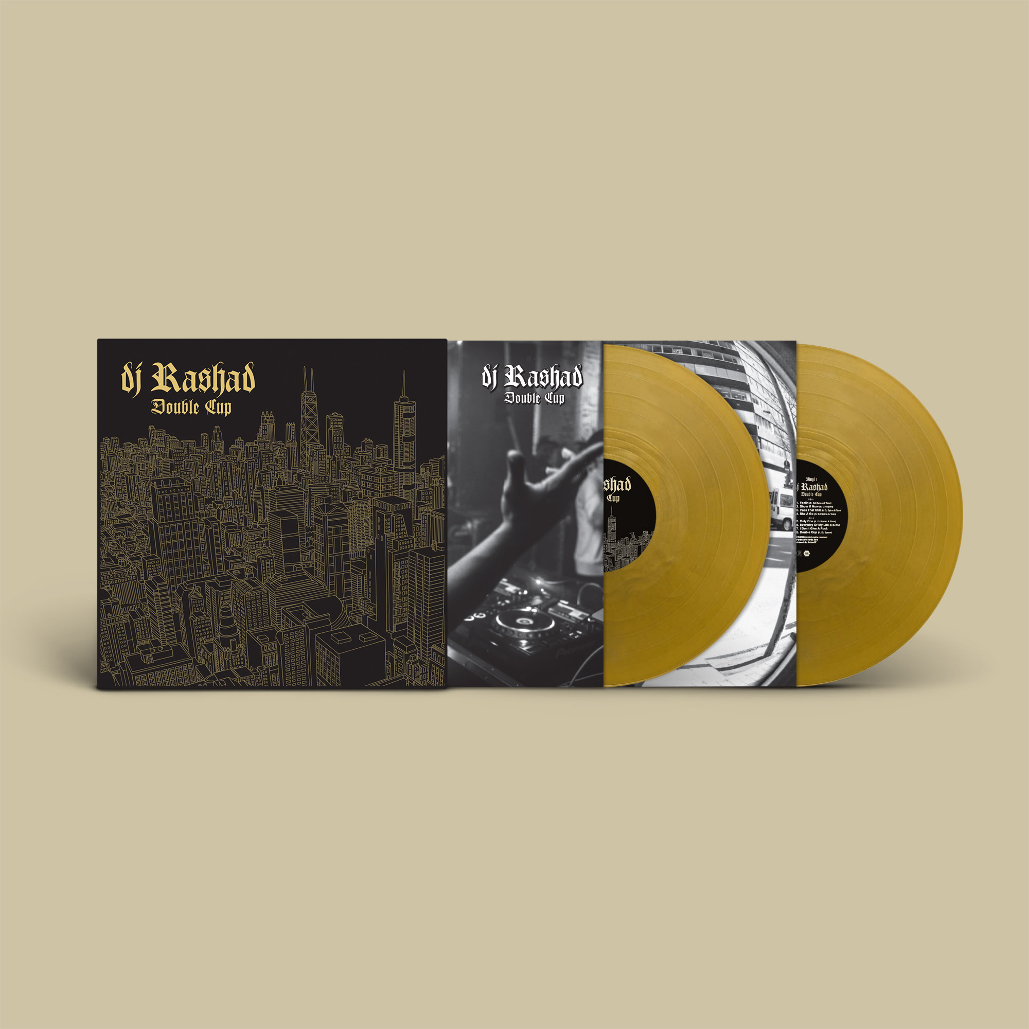 Partisan Records DJ Rashad - Double Cup (Gold Vinyl) + LIMITED BOOKLET