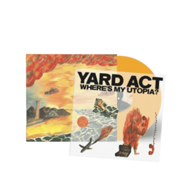 Island Records Yard Act - Where's My Utopia? (Orange Vinyl + Stickers + Tote Bag)