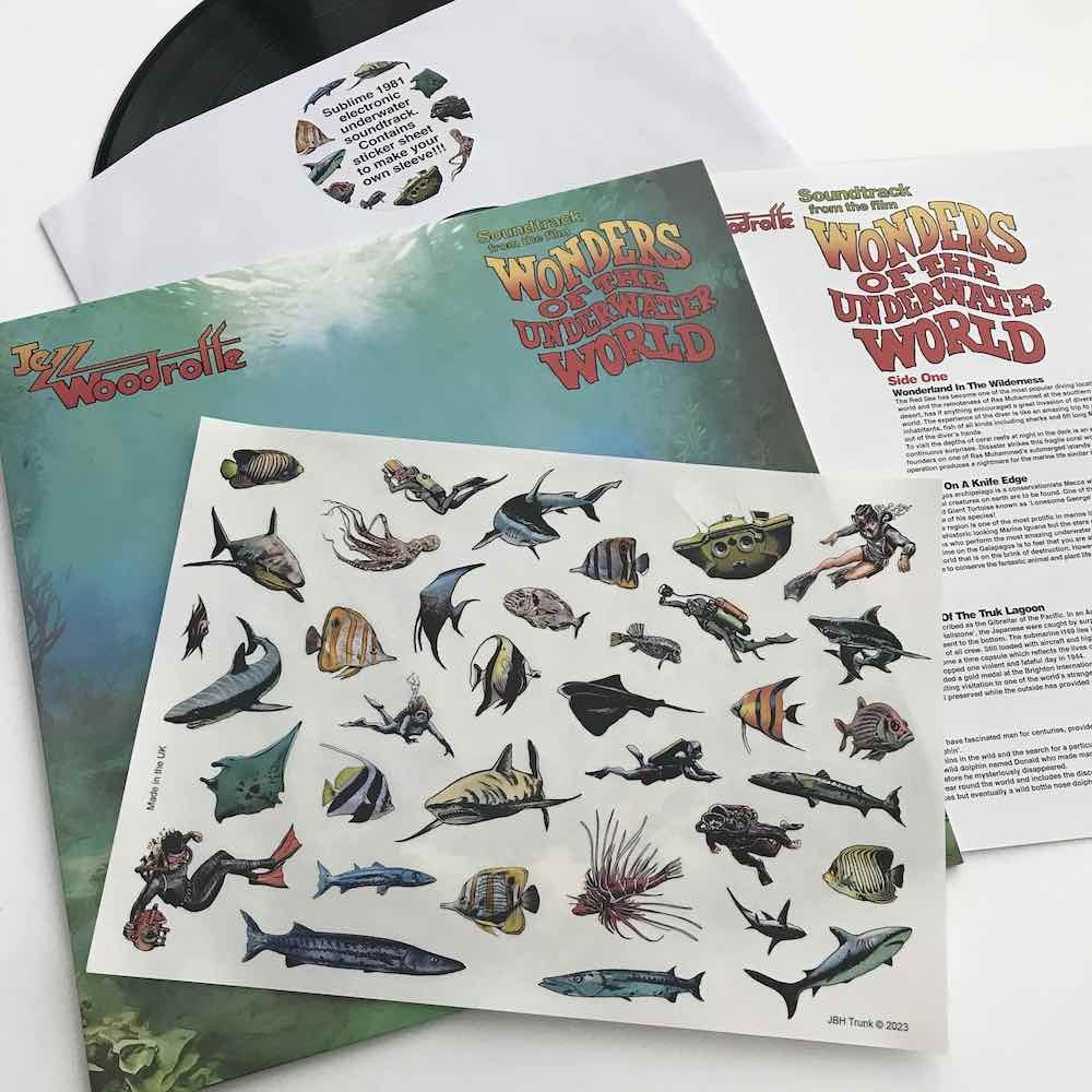 Trunk Records Jezz Woodroffe - Wonders of the Underwater World