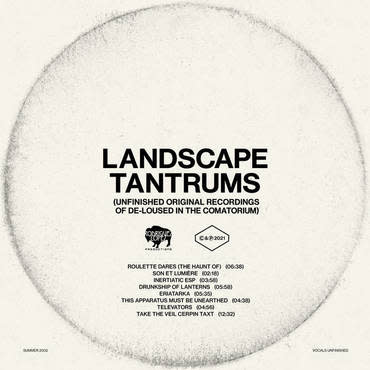 Clouds Hill The Mars Volta -  Landscape Tantrums - Unfinished Original Recordings Of De-Loused In The Comatorium (Transparent Vinyl)