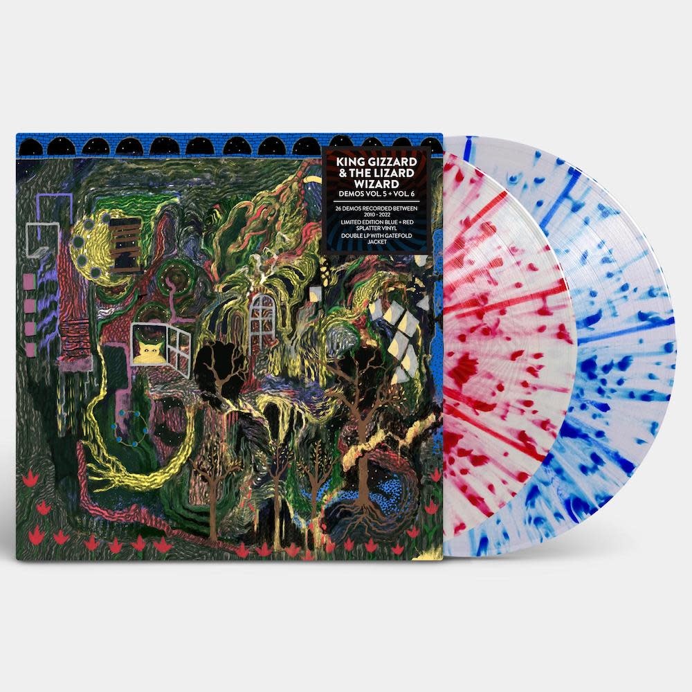 The Reverberation Appreciation Society King Gizzard & The Lizard Wizard - Demos Vol. 5 + Vol. 6 (Red & Blue Vinyl)