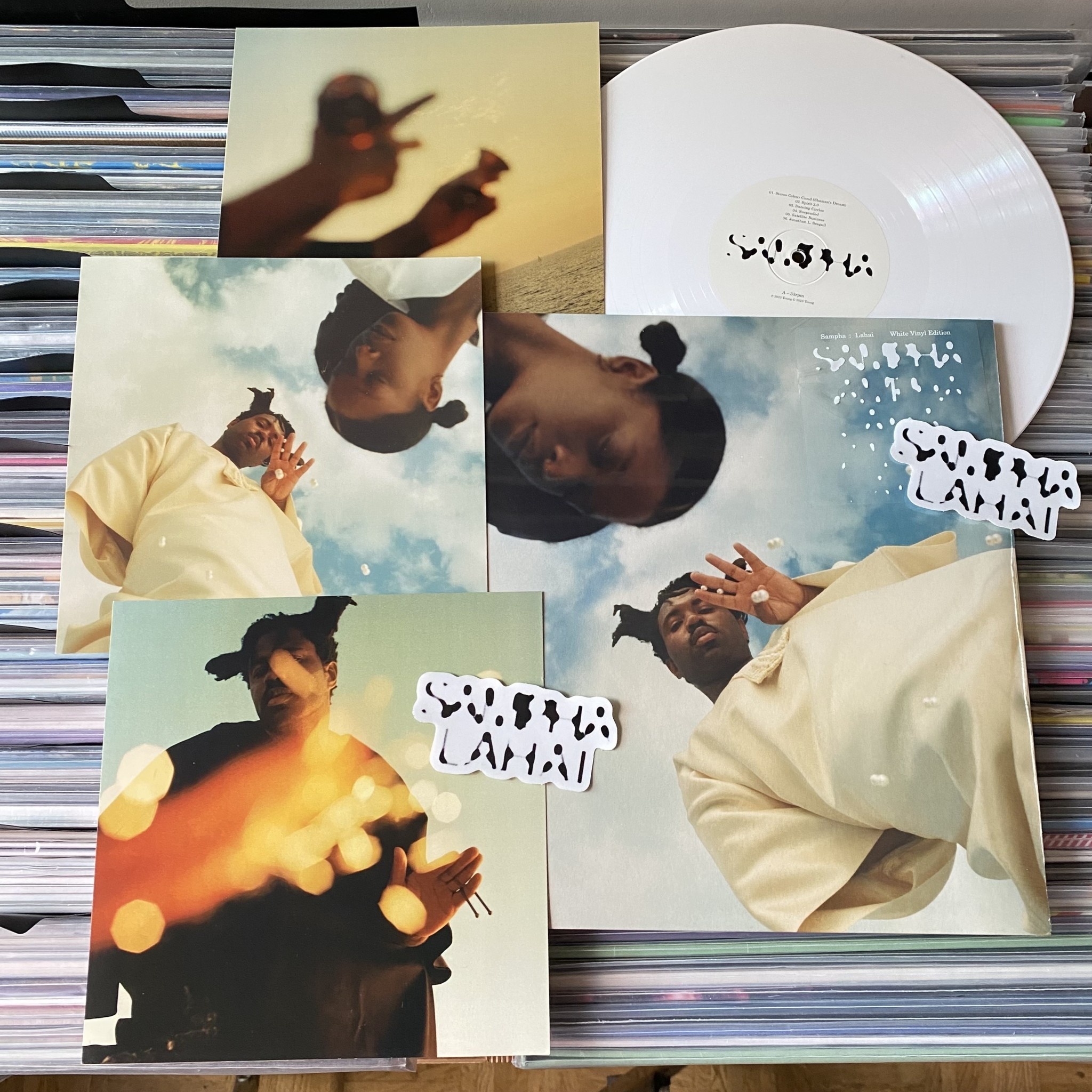 Young Sampha - Lahai (White Vinyl + Exclusive Prints & Sticker) [AOTY 2023]