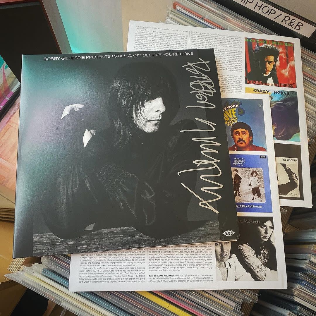 Ace Records (SIGNED) Various - Bobby Gillespie Presents I Still Can't Believe You're Gone