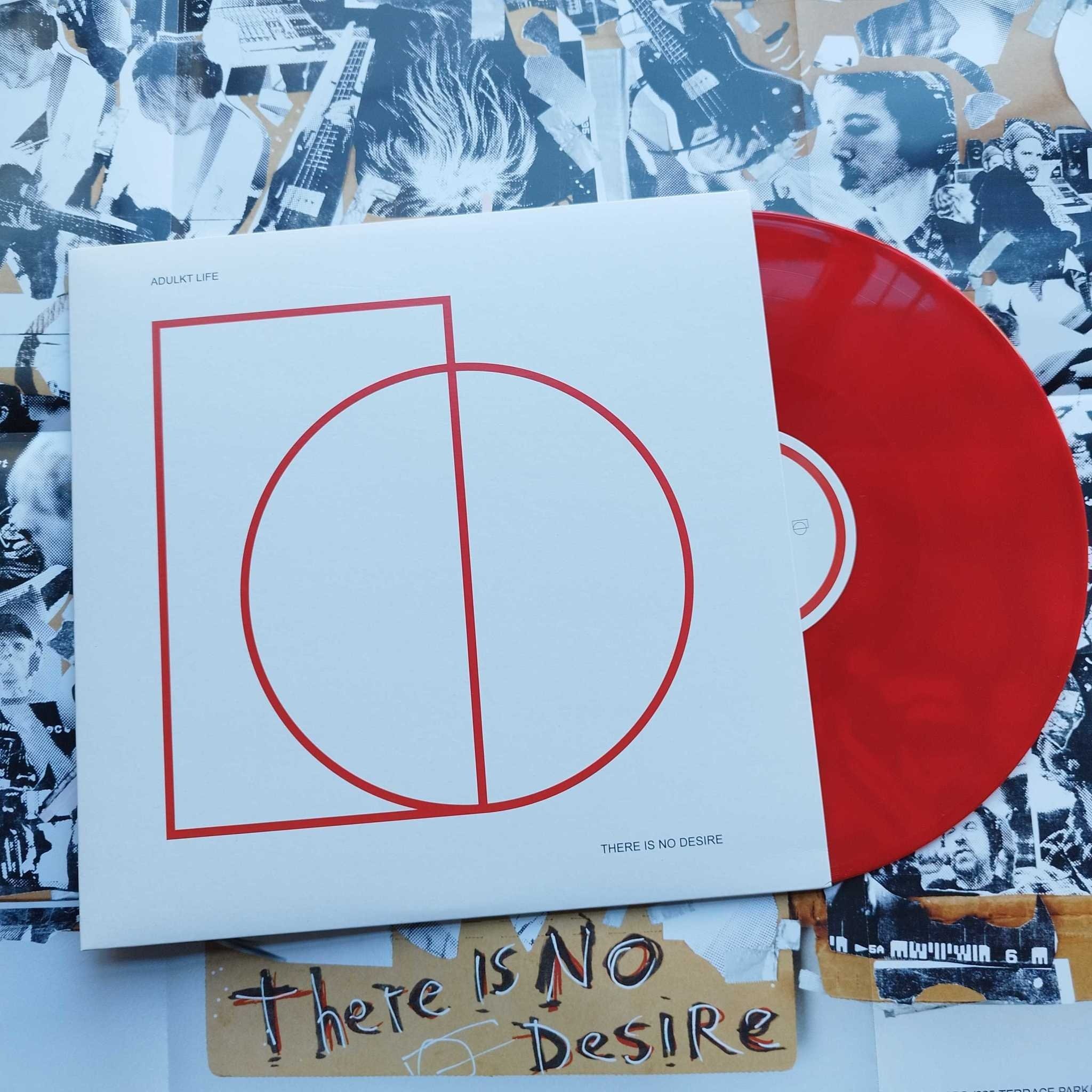 JABS / Our Voltage Adulkt Life - There Is No Desire (Red Vinyl)