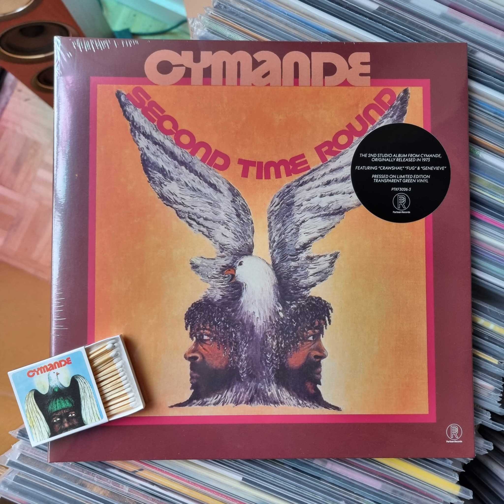 Partisan Records Cymande - Second Time Round (Green Vinyl) + LIMITED MATCHBOX