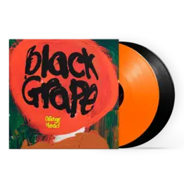 DGAFF Records Black Grape - Orange Head (Orange & Black Vinyl)