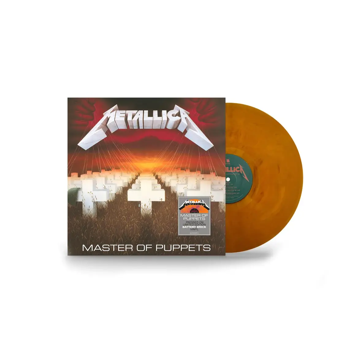 Mercury Metallica - Master of Puppets (Battery Brick Vinyl)