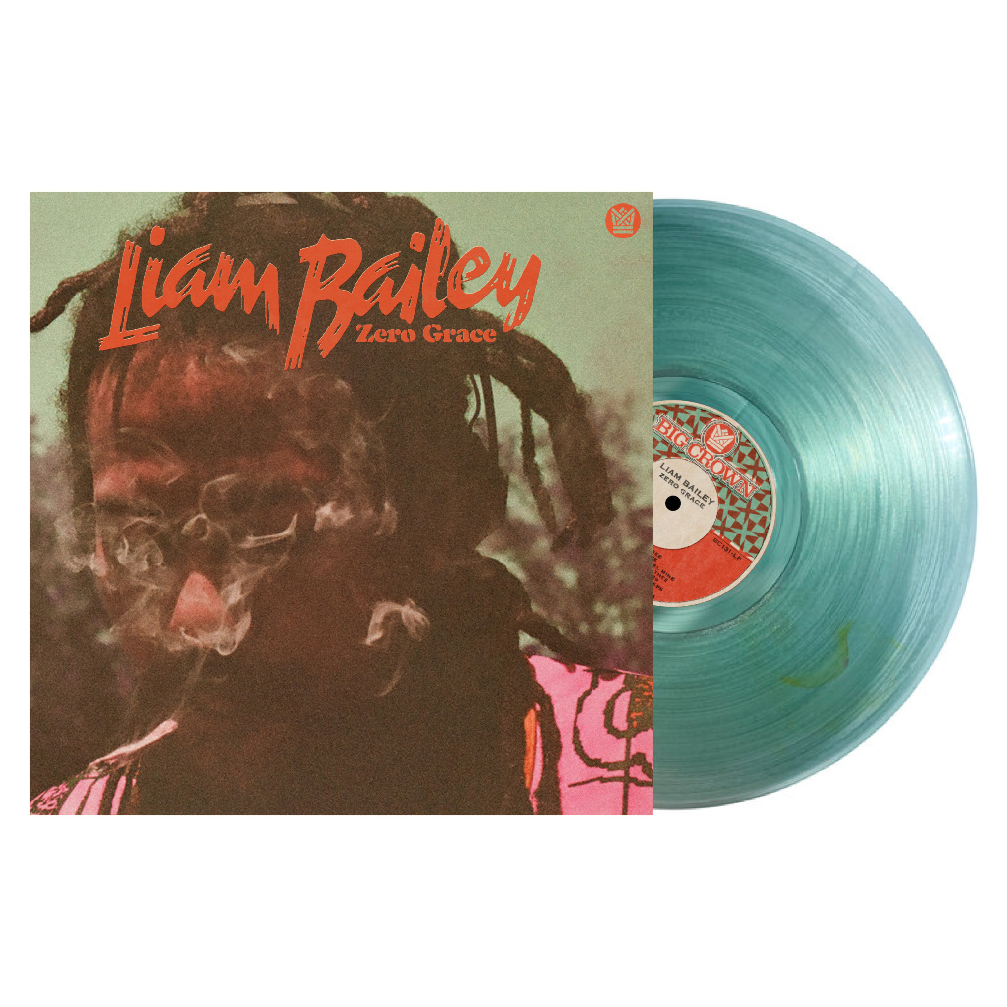 Big Crown Records Liam Bailey - Zero Grace (Sea Glass Vinyl)