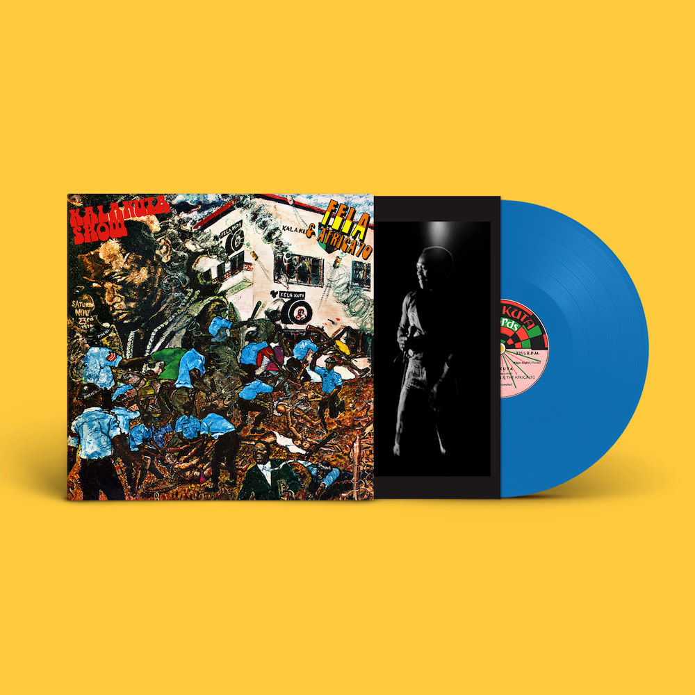 Knitting Factory Records Fela Kuti  - Kalakuta Show (Blue Vinyl)