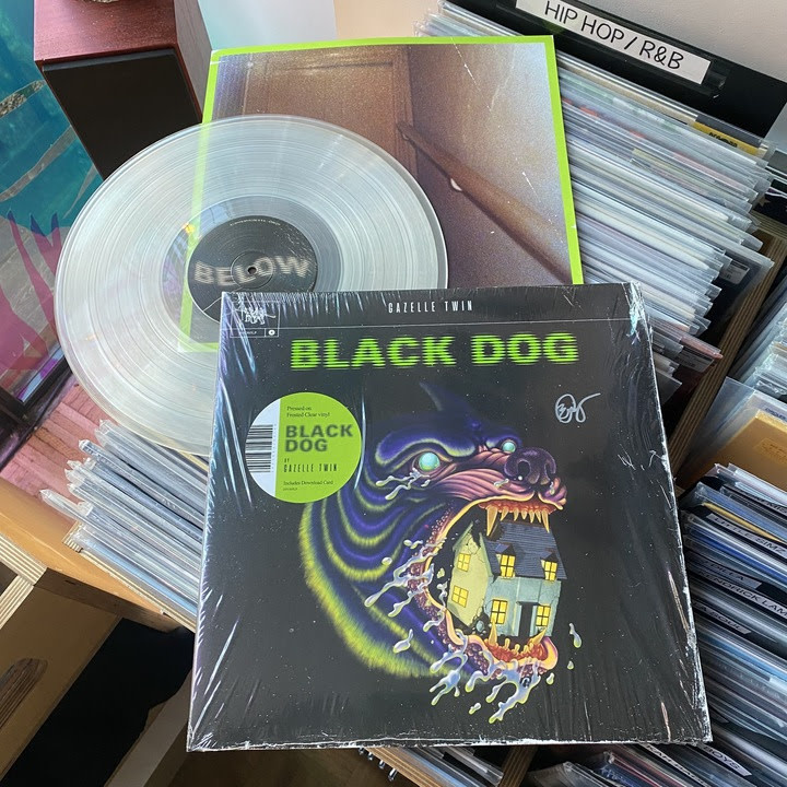 Invada Records (SIGNED) Gazelle Twin - Black Dog (Clear Vinyl)