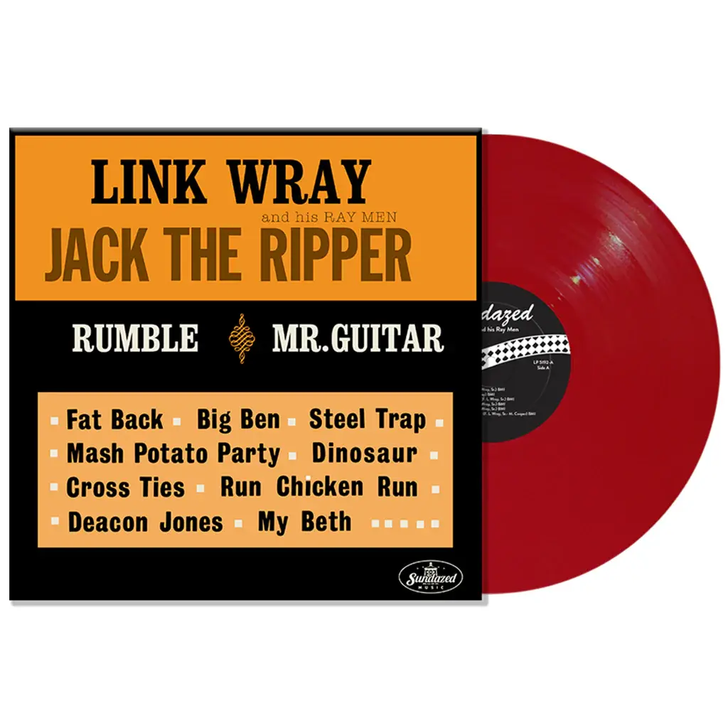 Sundazed Records Link Wray - Jack The Ripper (Red Vinyl)