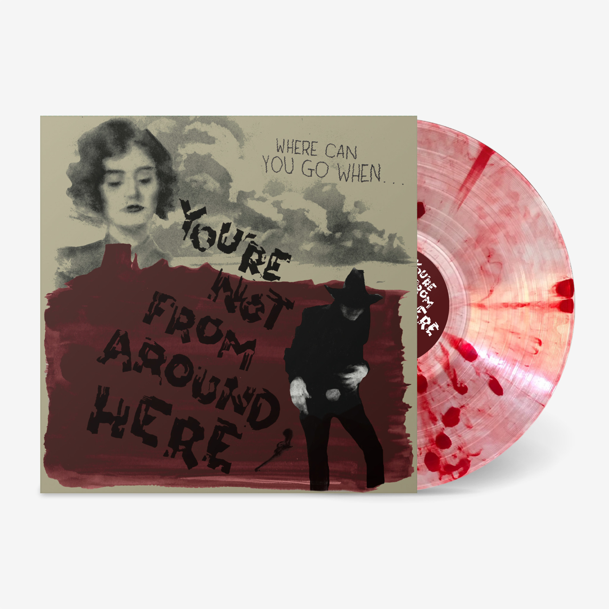 Numero Group Various - You're Not From Around Here (Red Splatter Vinyl)