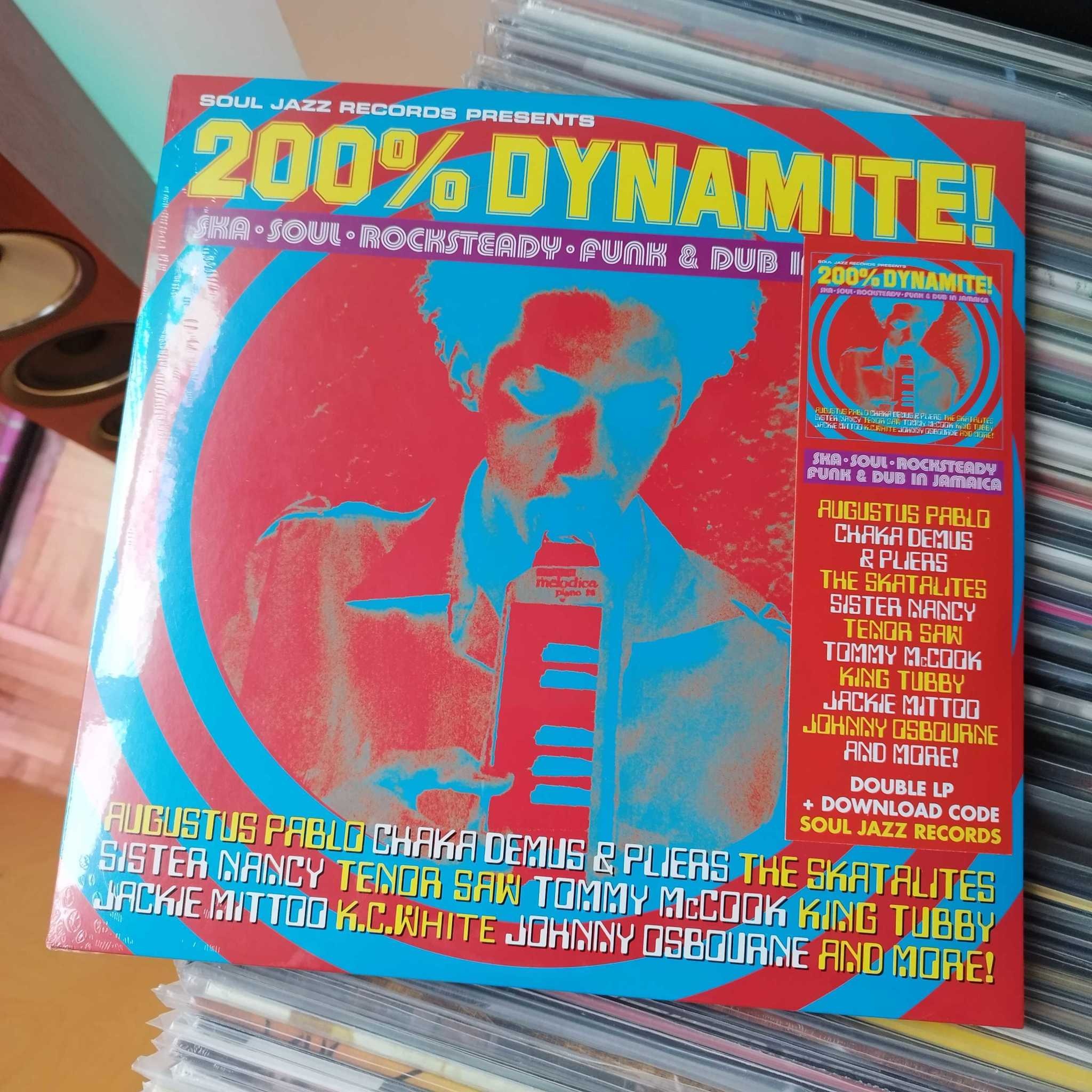 名作！オリジナル盤「100%DYNAMITE! / 200%DYNAMITE!」 Soul Jazz Records presents - 100% Dynamite! - Amazon.com Music