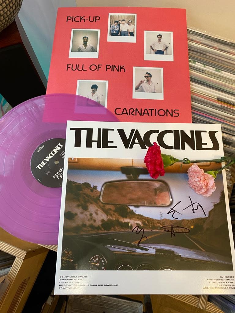 Thirty Tigers [SIGNED] The Vaccines - Pick-Up Full Of Pink Carnations (Indies Pink Vinyl)