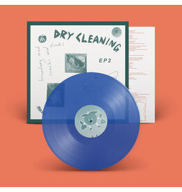 4AD Dry Cleaning  - Boundary Road Snacks and Drinks + Sweet Princess EP (Transparent Blue Vinyl)