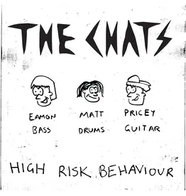 Bargain Bin Records The Chats - High Risk Behaviour (Clear Vinyl)