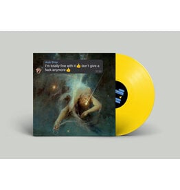 Rock Action SIGNED Arab Strap - I’m totally fine with it, don’t give a fuck anymore  (Emoji Yellow Vinyl)