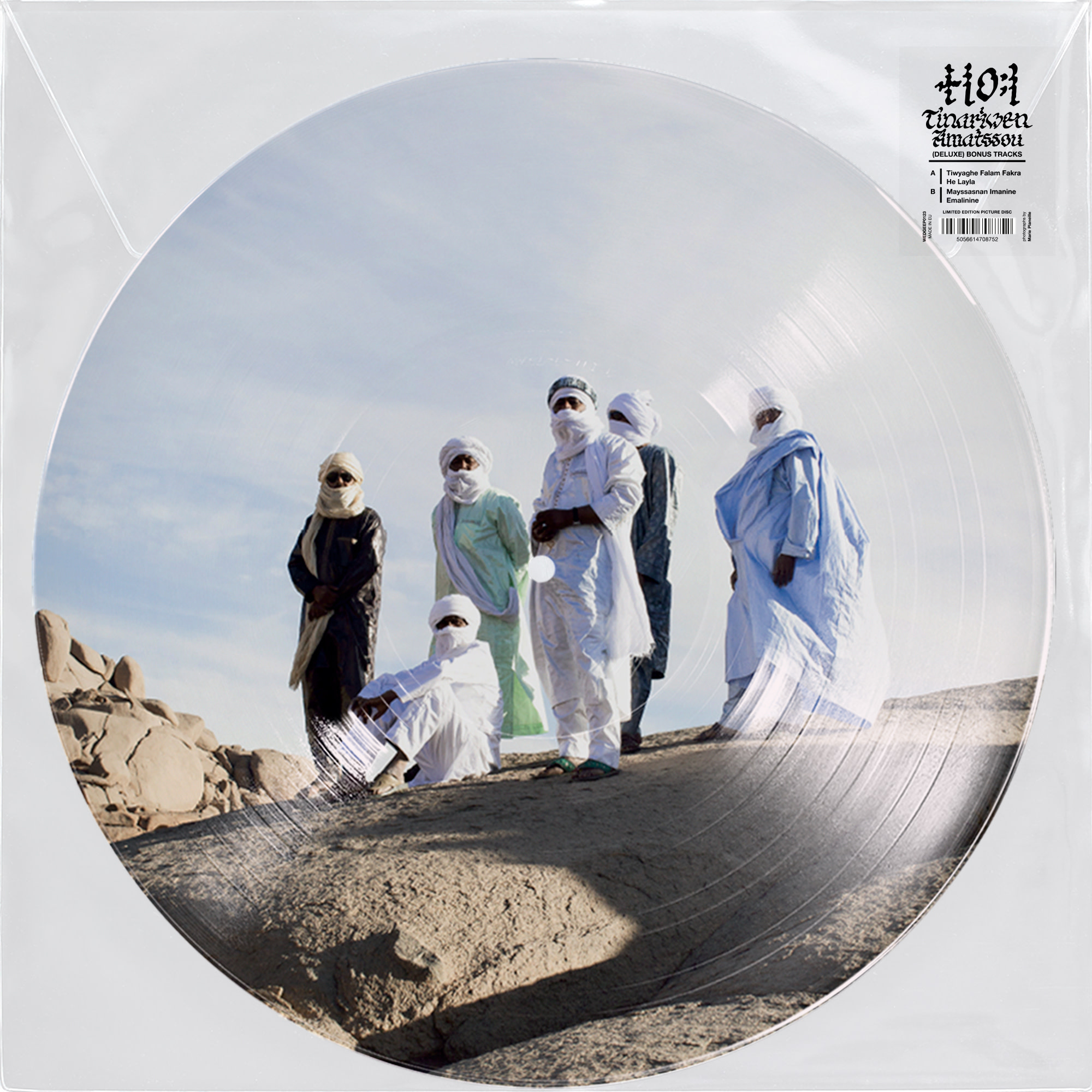 Wedge Records Tinariwen - Amatssou Deluxe Bonus Tracks (Picture Disc)