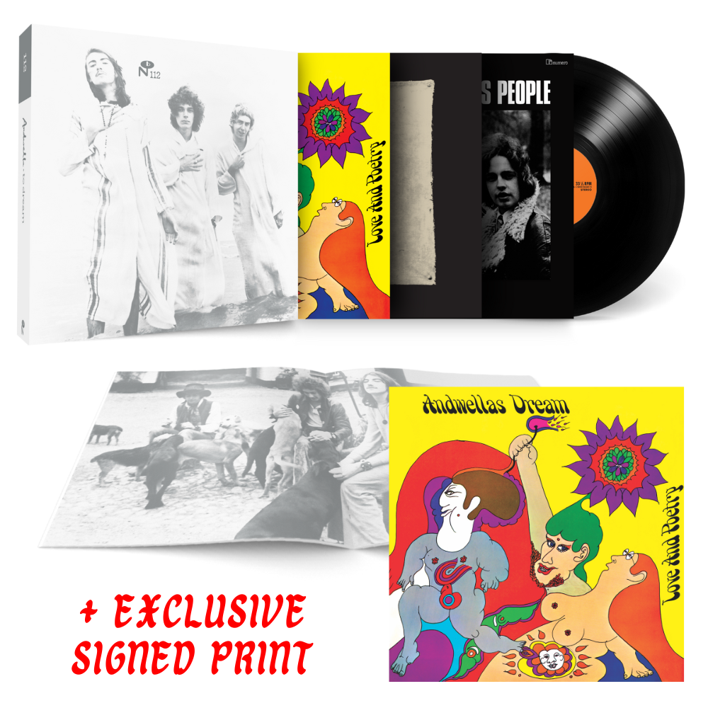 Numero Group SIGNED Andwella & Andwellas Dream - To Dream (+Exclusive Print)