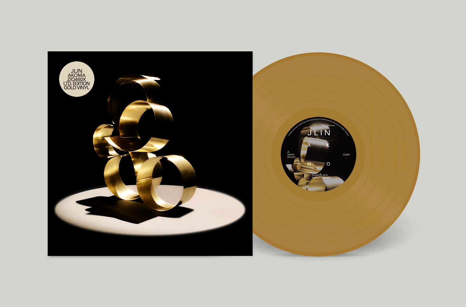 Planet Mu Jlin - Akoma (Gold Vinyl)