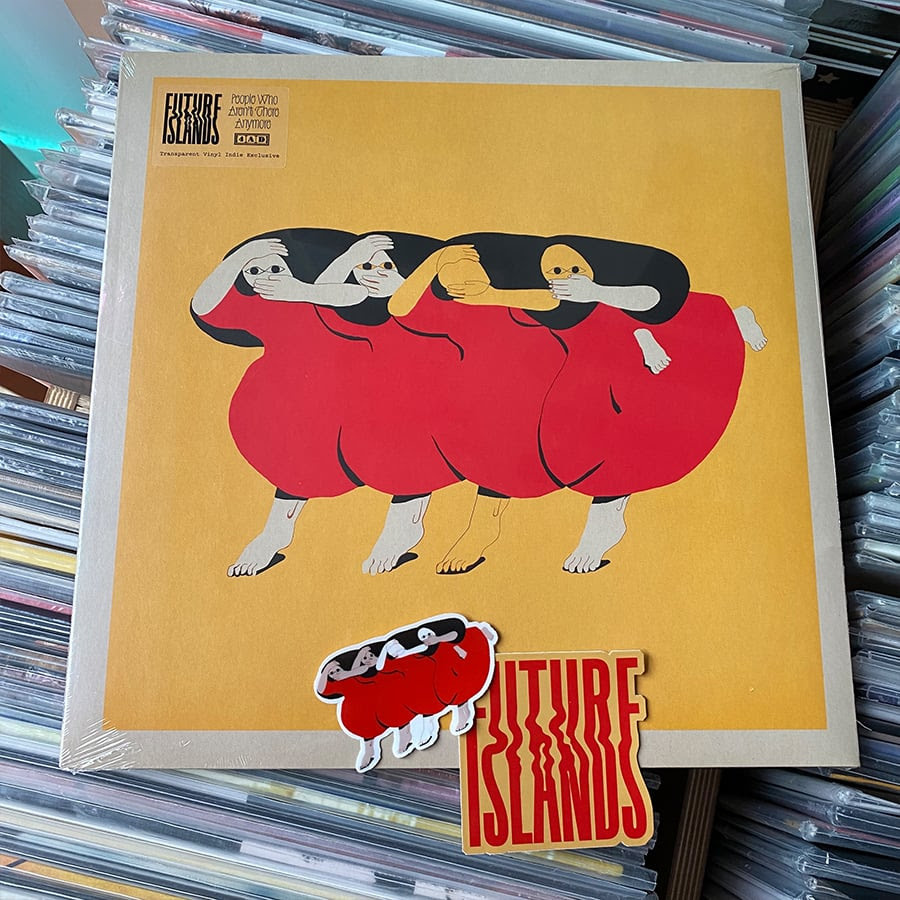 4AD Future Islands - People Who Aren’t There Anymore (Clear Vinyl) (+Stickers)