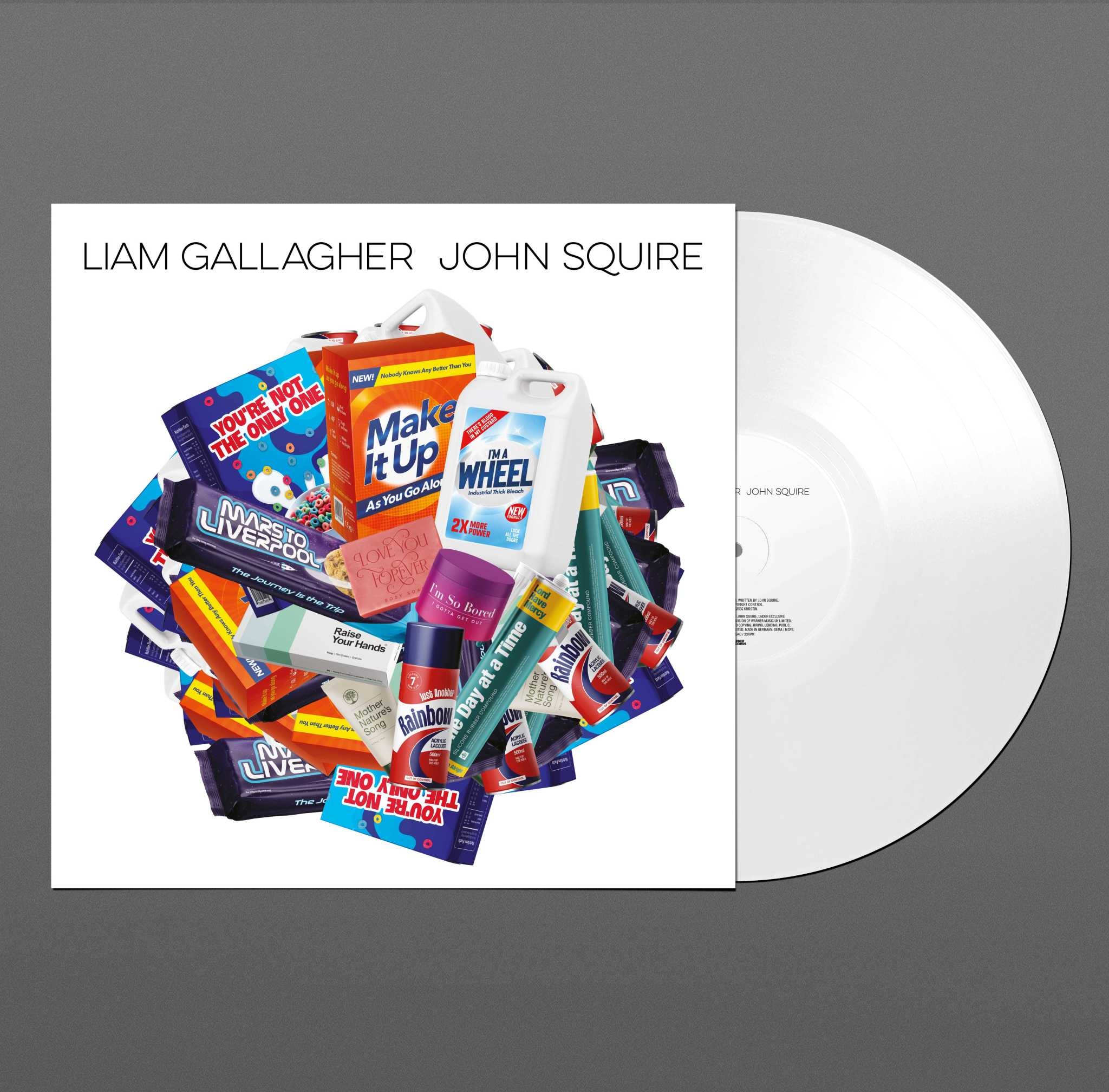 Warner Records Liam Gallagher John Squire - Liam Gallagher John Squire (White Vinyl)