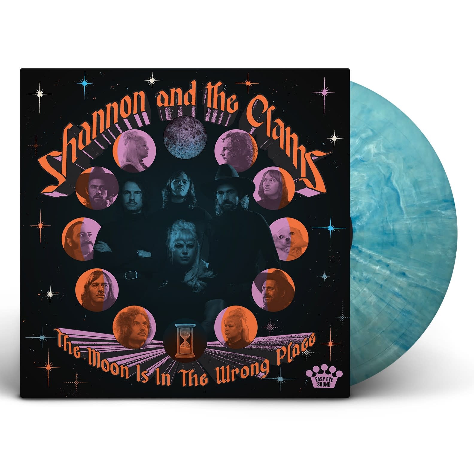 Concord Shannon & The Clams - The Moon Is In The Wrong Place (Blue Splatter Vinyl)