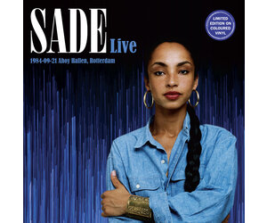 Sade - Live 1984-09-21 Ahoy Hallen, Rotterdam (Blue Vinyl) | STPR